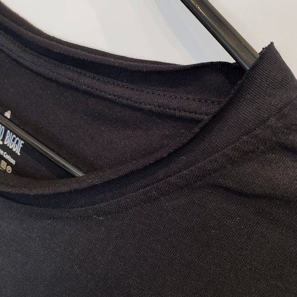 Black U Tank Shirt Moon