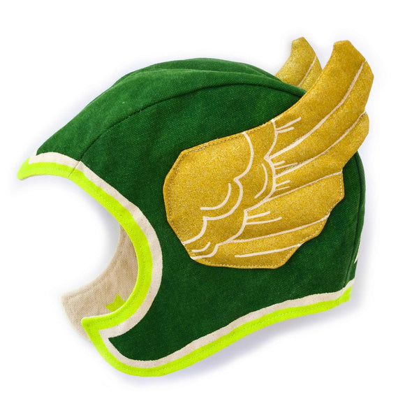 Green Flying Super Hero Set